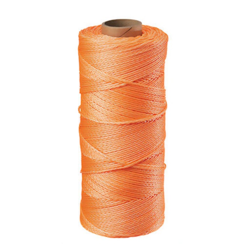 Empire 39-1000OR Braided Line Tube, Durable #18 Braided Nylon, Orange, 1,000 ft