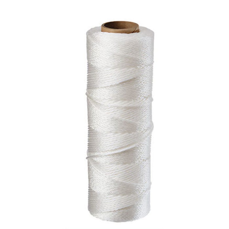 Empire 39-1000W Braided Line Tube, Durable #18 Braided Nylon, White, 1,000 ft