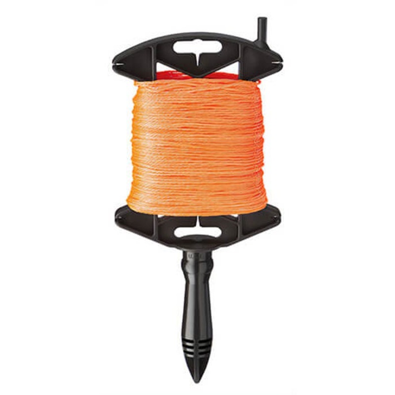 Empire 39503N Twisted Line with Reel, Durable #18 Braided Nylon, Orange, 500 ft