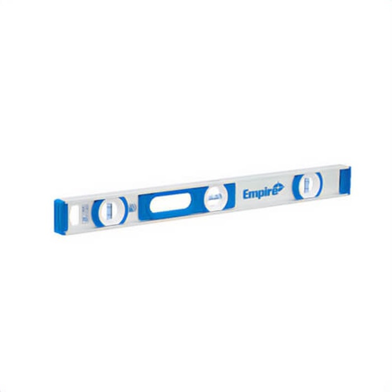 Empire 500.24B True Blue I-Beam Level with e-Band Vial, Non-Magnetic, Metric, 600 mm