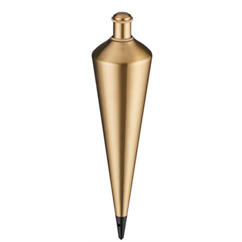 Empire 932BR Brass Plumb Bob with Extra Hardened Steel Tip 32 oz