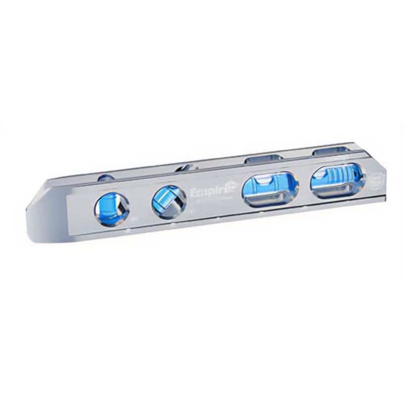 Empire EM71.8 True Blue Magnetic Billet Torpedo Level with Blue-Banded Vial, Aluminum, Imperial, 8 in