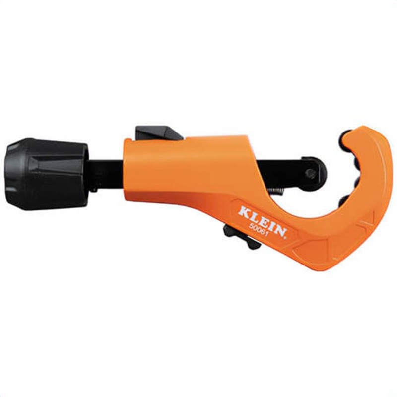 Klein 50061 Quick-Adjust Tubing Cutter, for use with Copper and Aluminum, Zinc Alloy, 1-5/8 in