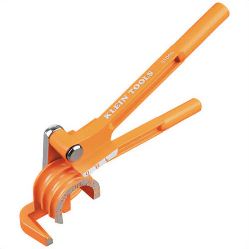 Klein 51006 3-in-1 Tubing Bender, Die Cast Aluminum, 180 Marking Bend