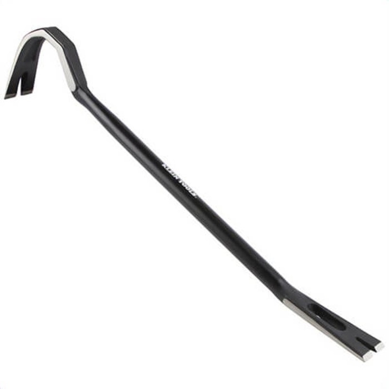 Klein 66095 Wrecking Bar, Pry/Claw, Matte Finish, Carbon Steel, Black, 0.86 in Body dia, 1.9 in Tip, 24 in