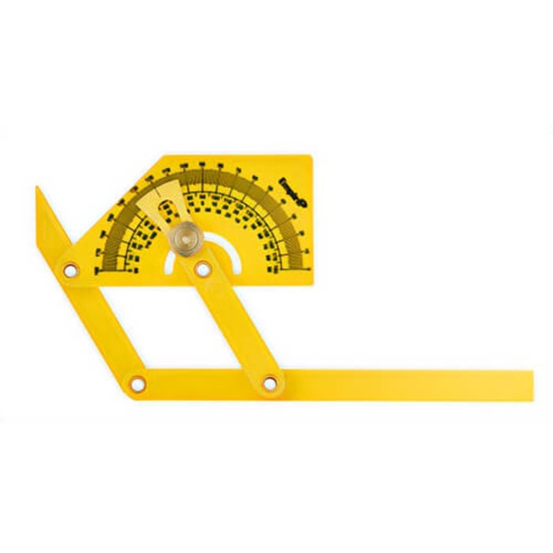 Empire 2791 Protractor/Angle Finder, Durable Polycast Construction with Brass Hardware, Lightweight