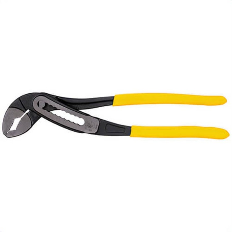 Klein D50510 Classic Klaw Pump Pliers, Chrome Vanadium Steel, Yellow, 10 in