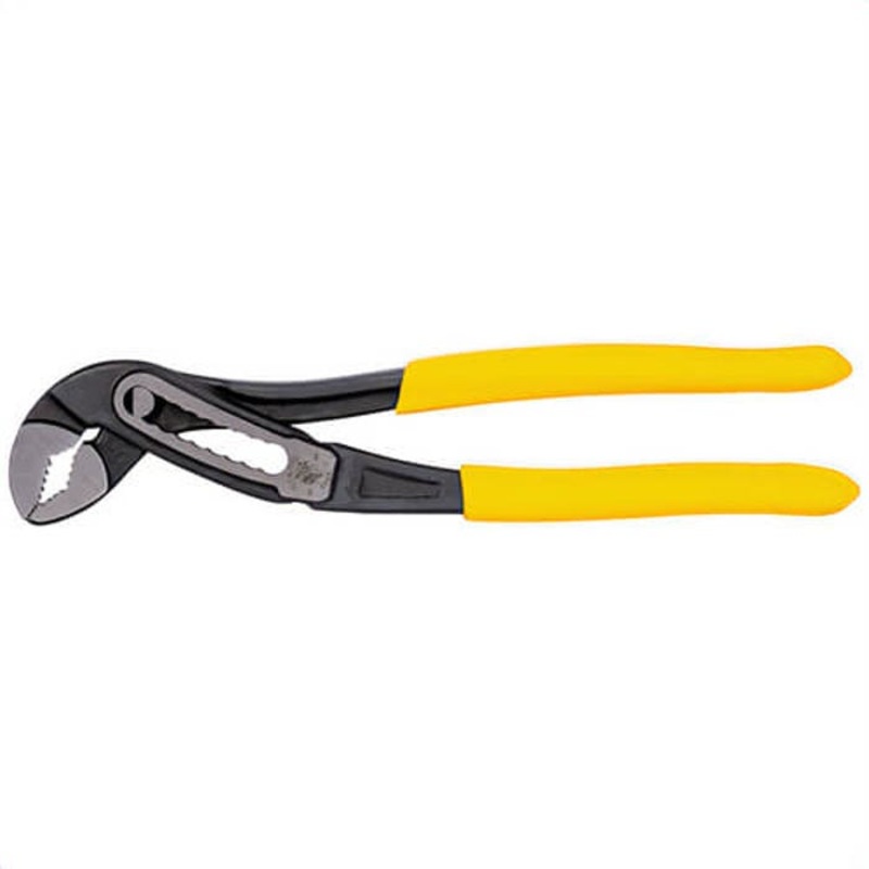 Klein D5057 Classic Klaw Pump Pliers, Induction Hardened Steel, Yellow, 7 in