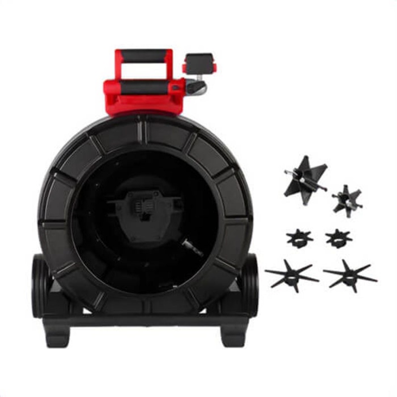 Milwaukee 2975-20 Mid-Stiff Pipeline Inspection Reel, 200 ft