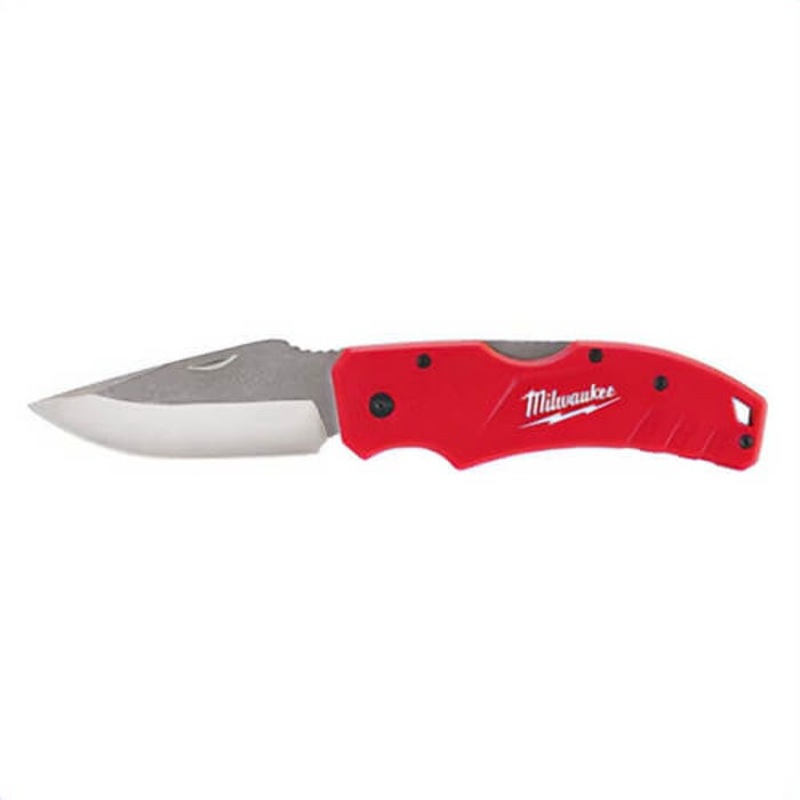 Milwaukee 48-22-1940 Lockback Pocket Knife, 3 in Stainless Steel