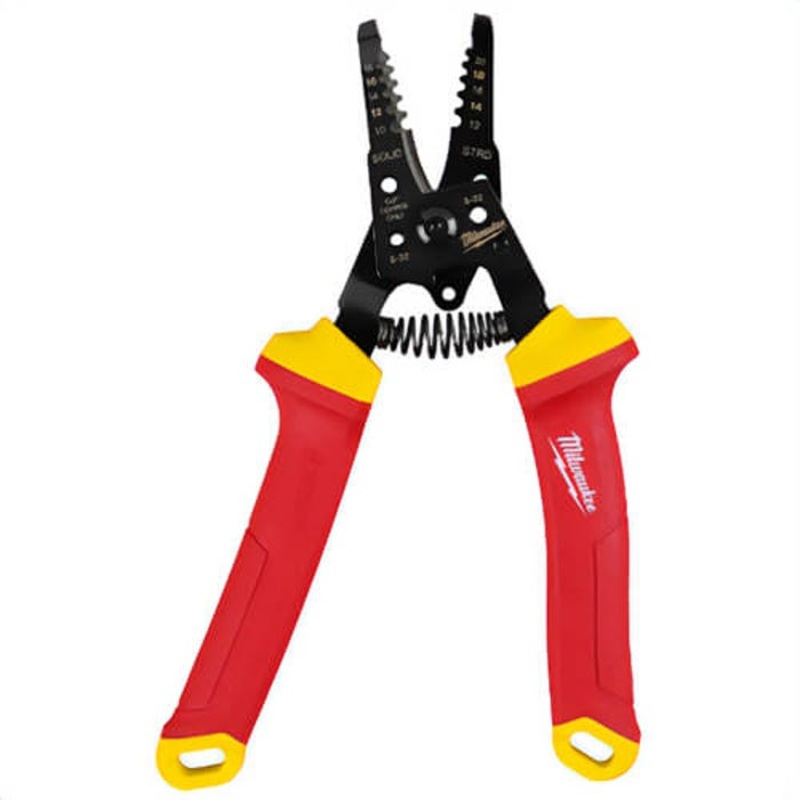Milwaukee 48-22-2214 Insulated Wire Stripper and Cutter, 1,000V, 10-20 AWG