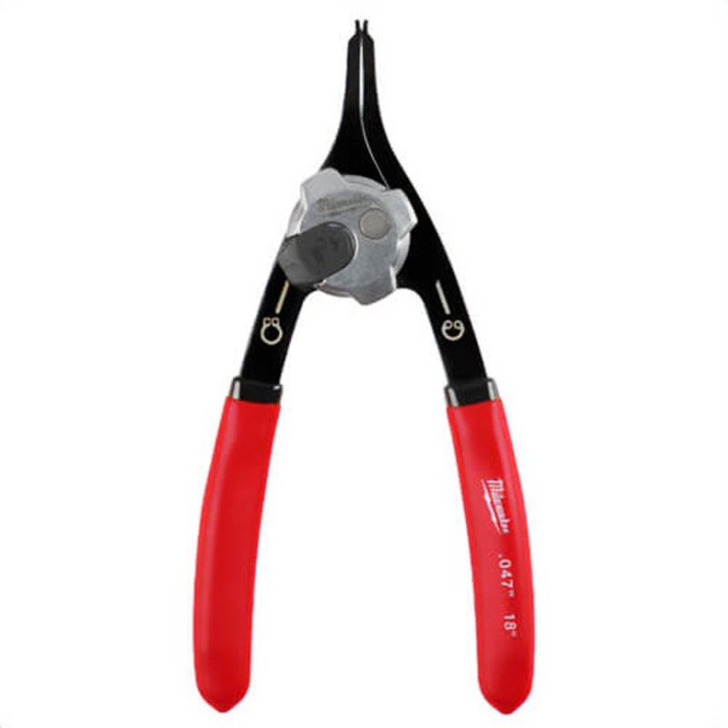 Milwaukee 48-22-6533 Convertible Snap Ring Pliers 18, 0.047 in