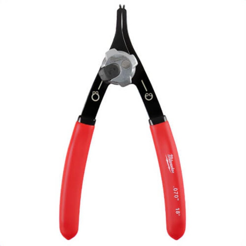 Milwaukee 48-22-6536 Convertible Snap Ring Pliers 18, 0.070 in