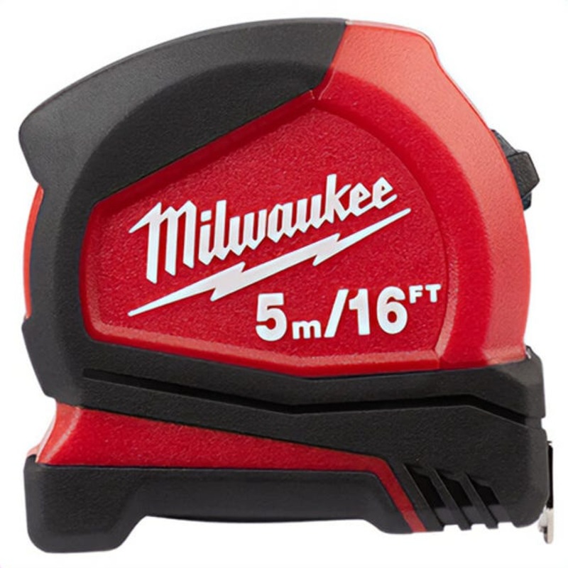 Milwaukee 48-22-6617 Compact Tape Measure, 5 m/16 ft