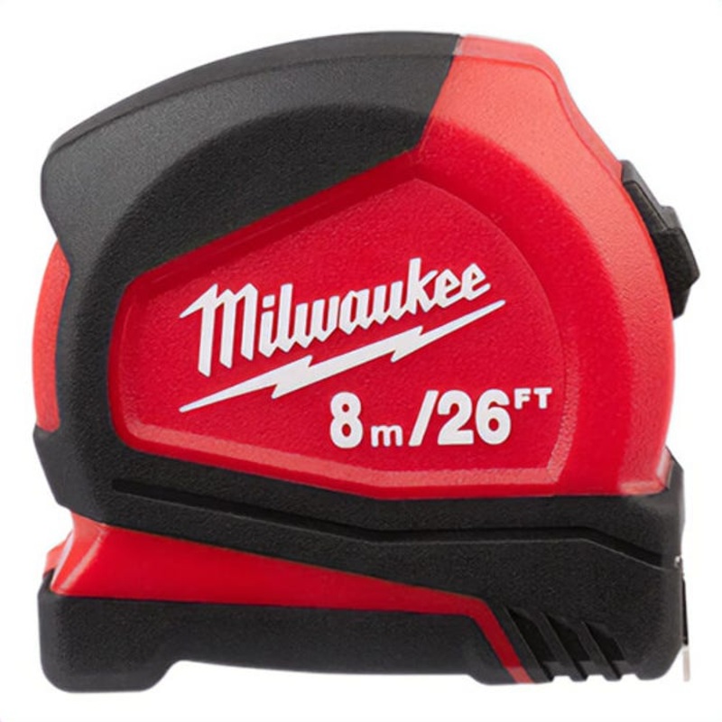 Milwaukee 48-22-6626 Compact Tape Measure, 8 m/26 ft