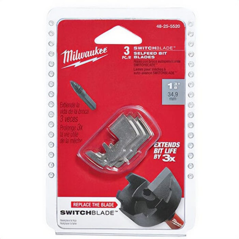 Milwaukee 48-25-5520 Replacement Blade, for use with SwitchBlade 1-3/8 in Sulfide Bit
