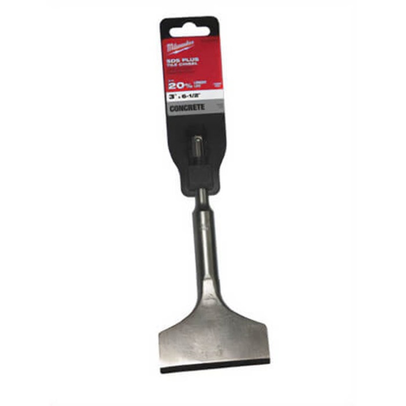 Milwaukee 48-62-6058 SDS Plus Chisels, Tile Chisel, 3 in x 6 in