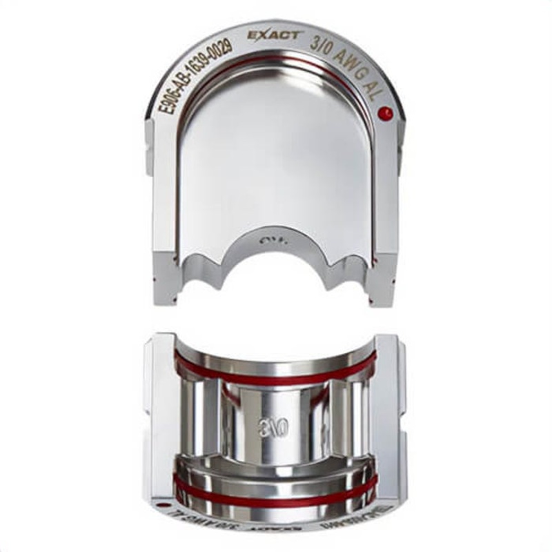 Milwaukee 49-12-U03A Exact 12T U-Style Die, 3/0 AWG, Aluminum