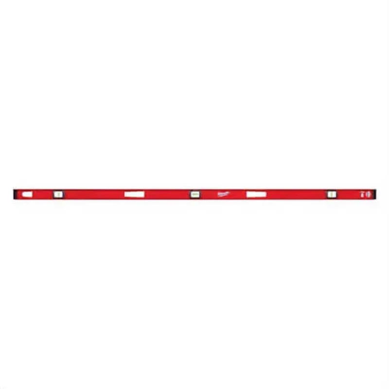 Milwaukee MLIBM78 Heavy Duty Magnetic I-Beam Level, 78 in L, 3 Vials, Aluminum, 0.0005 in Accuracy