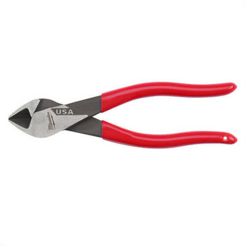 Milwaukee MT507 Plier, 7 in Nominal, Steel Jaw, 7.09 in OAL, Flush Cut