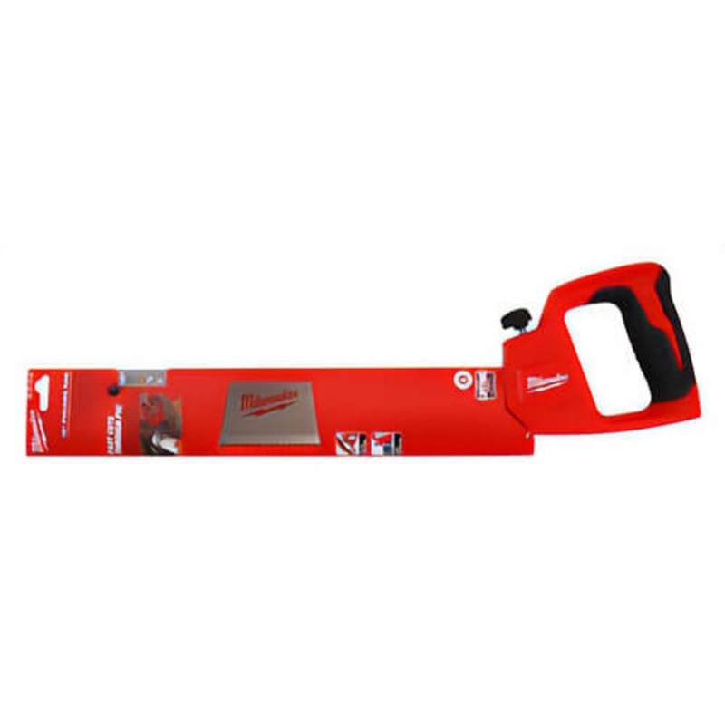 Milwaukee 48-22-0218 Fast Cut Hand Saw, 18 in L Metal Blade, Rubber Handle