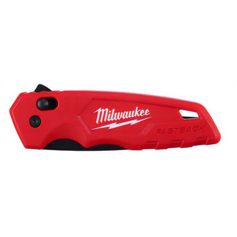 Milwaukee 48-22-1530 Fastback Spring Assisted Folding Knife, Stainless Steel Tanto Blade, Serrated Edge