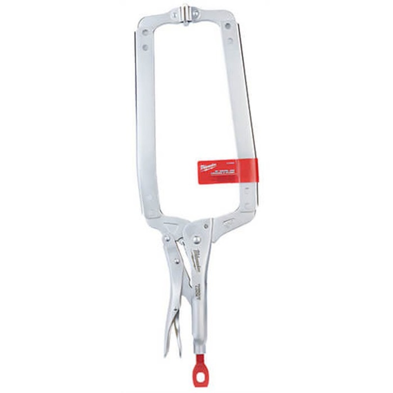 Milwaukee 48-22-3520 Torque Lock Swivel Jaw Locking C-Clamp, 9-1/2 in Jaw Opening, Forged Alloy Steel