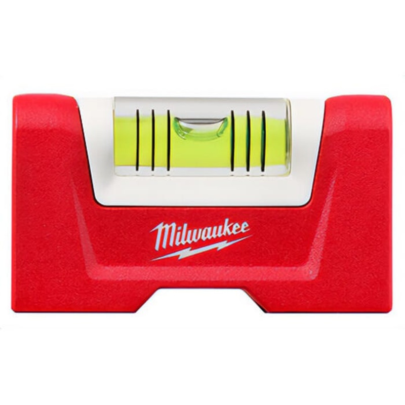 Milwaukee 48-22-5603 Pocket Level, 3 in L x 3/4 in W, 360 Vial Position, Aluminum