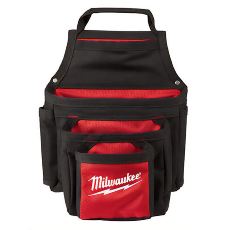 Milwaukee 48-22-8122 Pouch, Ballistic Nylon, Black/Red