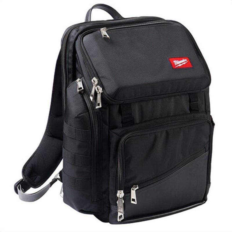 Milwaukee 48-22-8205 Soft Sided Performance Travel Backpack, 1680 Denier Polyester, Black