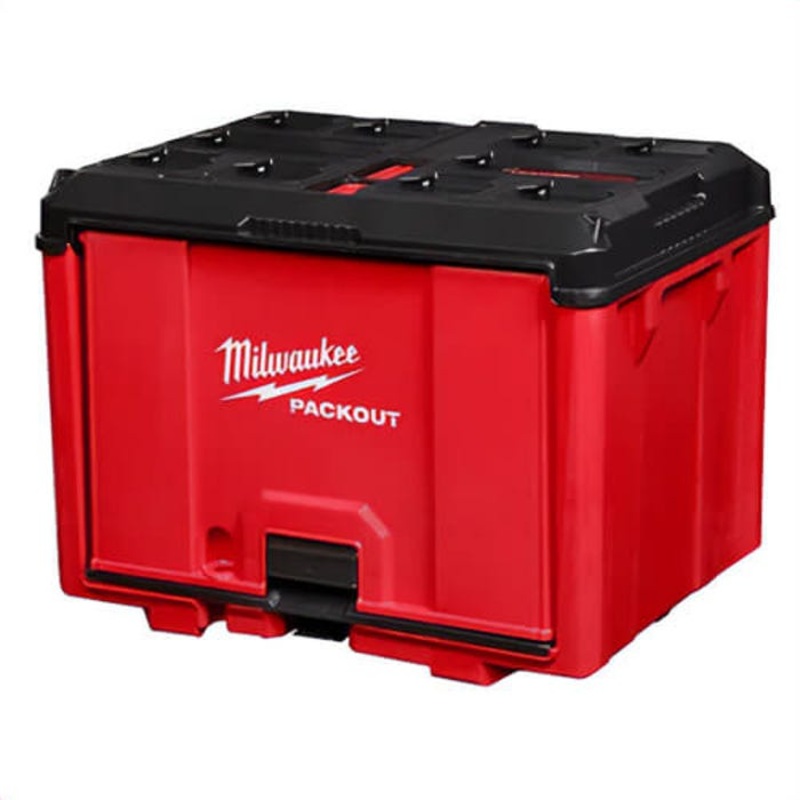 Milwaukee 48-22-8445 Tool Storage Cabinet, 14.5 in OAL x 19.5 in OAW x 14.7 in OAH, Resin, Red