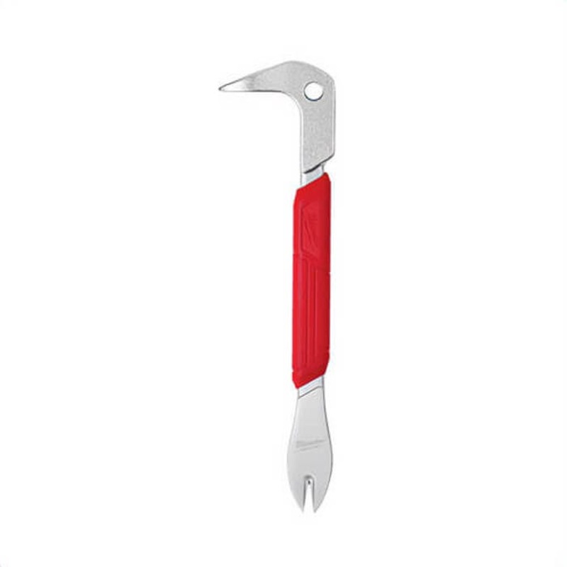 Milwaukee 48-22-9031 Smoothpull Nail Puller, Beveled Tip, 10 in OAL, Forged Steel