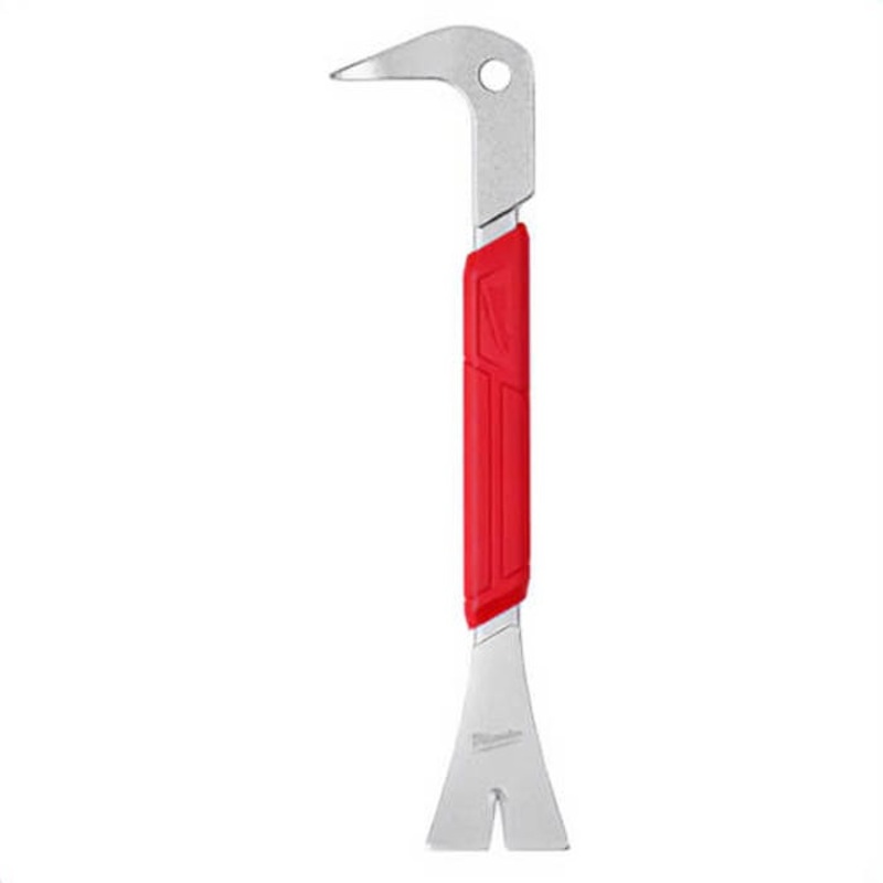 Milwaukee 48-22-9033 Smoothpull Molding Puller, Beveled Tip, 10 in OAL, Forged Steel