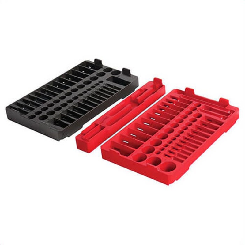 Milwaukee 48-22-9486T Storage Tray, 1/4 in Drive, 106 pc, 12.01 in OAL