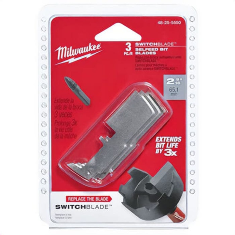 Milwaukee 48-25-5550 Replacement Blade, for use with SwitchBlade 2-9/16 in Sulfide Bit