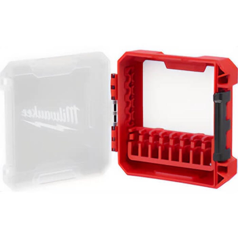 Milwaukee 48-32-9930 Case, for use with Impact Driver, 1/4 in Compatible Bit Size, Polypropylene, Red