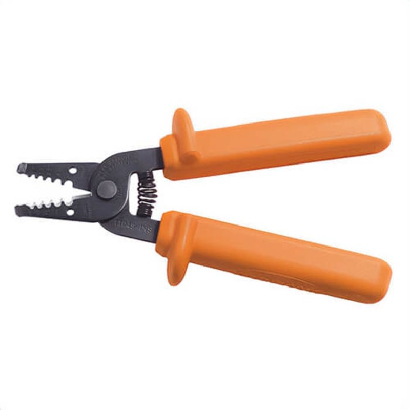 Klein 11049-INS Wire Stripper/Cutter, Steel, 8-16 AWG Stranded
