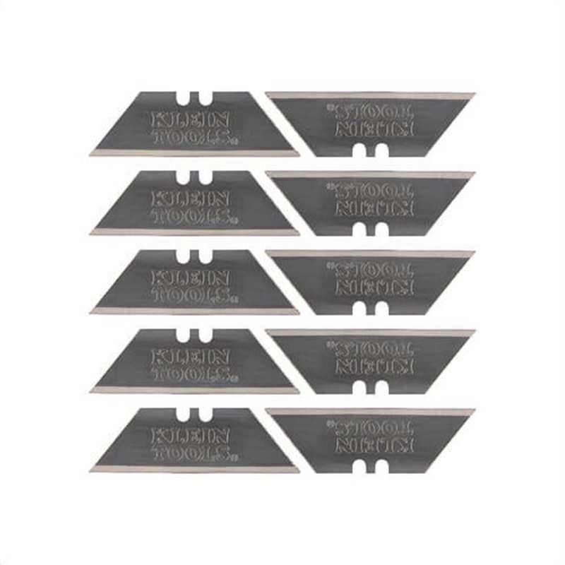 Klein 44124 Utility Knife Blades, Steel, 10 pk
