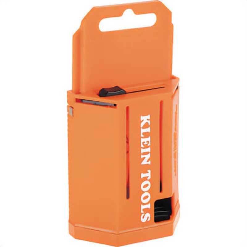 Klein 44125 Utility Blade Dispenser with 50 pk of Blades, Steel, Plastic
