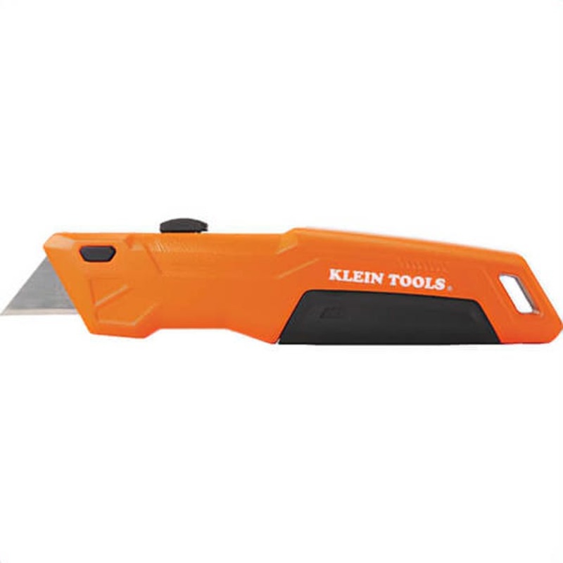 Klein 44301 Slide Out Utility Knife, Aluminum, 6 pc Blades