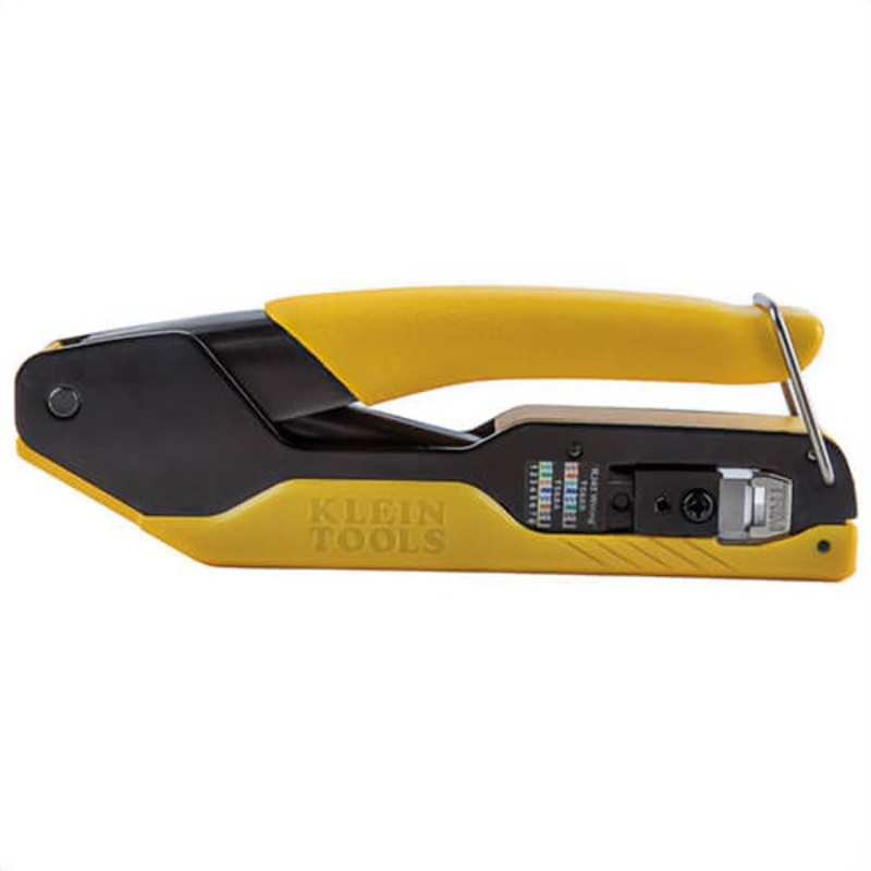 Klein VDV226-005 Compact Data Cable Crimping Tool for Pass-Thru