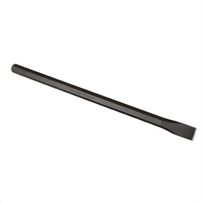 Mayhew 10222 Cold Chisel, Alloy Steel, Straight, 1-25 mm x 18 mm