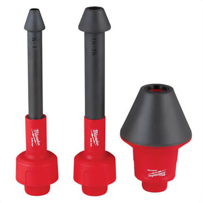 Milwaukee 49-90-2024 Air-Tip Conduit Line Puller Kit, for use with Air-Tip Family of Trade Focused Vacuum, 2-1/2 in dia Inlet