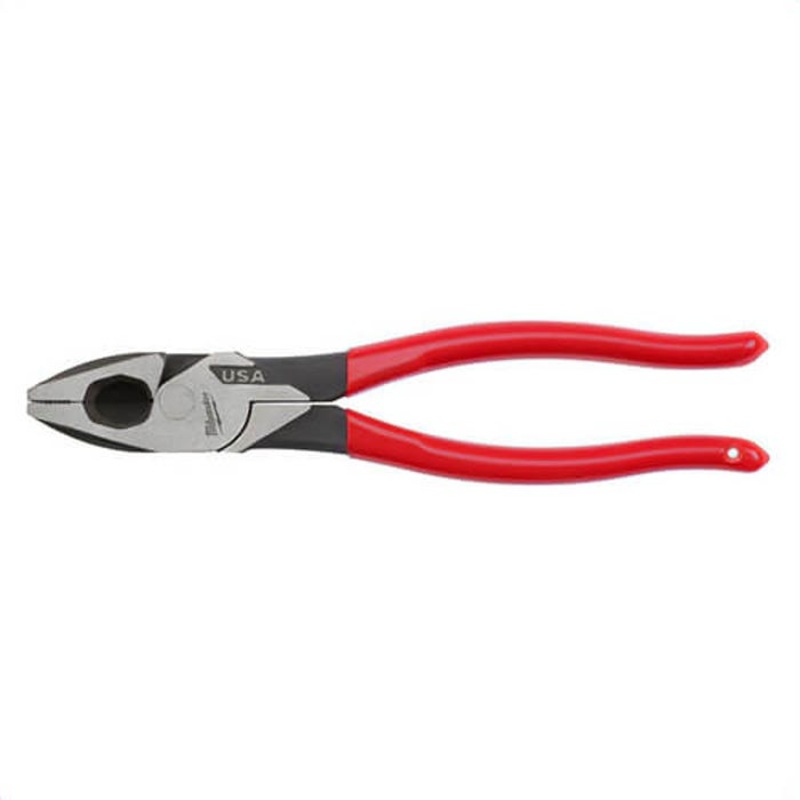 Milwaukee MT500 Lineman's Plier, 9 in Nominal, Steel Jaw, 9.22 in OAL