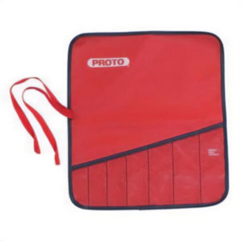 Proto J25TR70C Tool Pouch, 14 Pocket, Canvas, Red