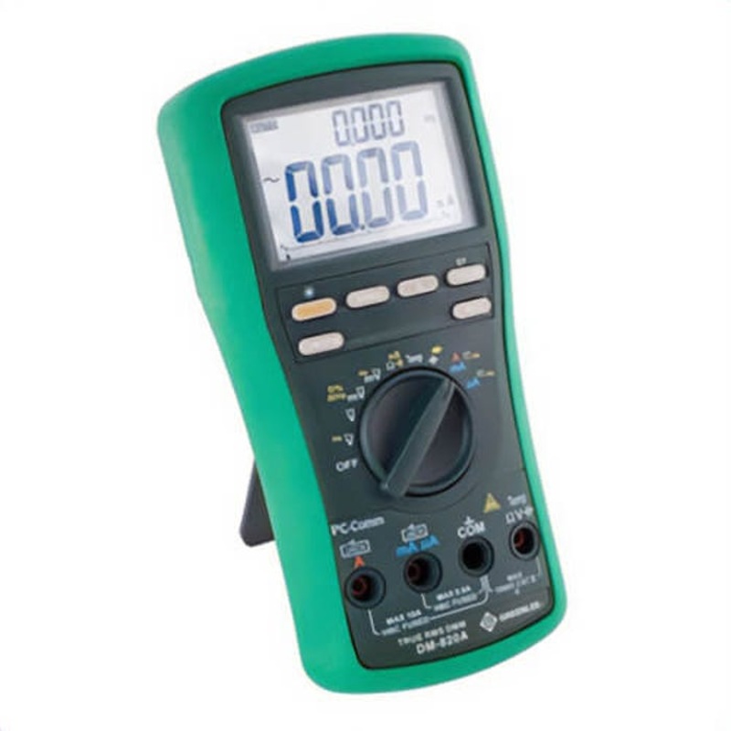Greenlee DM-820A Digital Multimeter 10,000 Count, 1000V, 10A