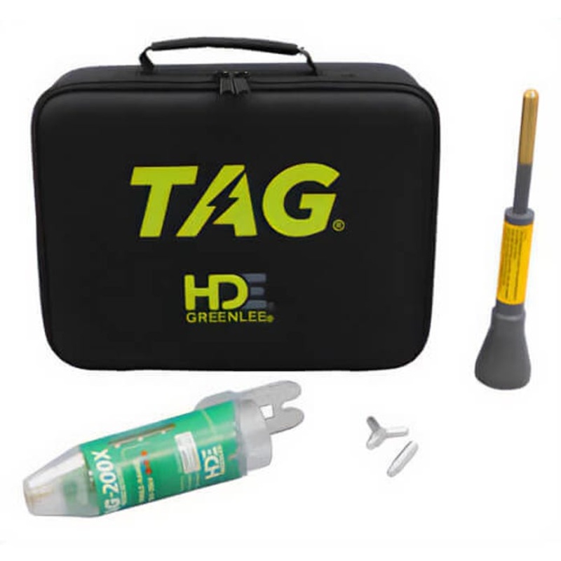Greenlee T200X-1235/K01 Tag Contact Voltage Detector, 12-35KV, Kit