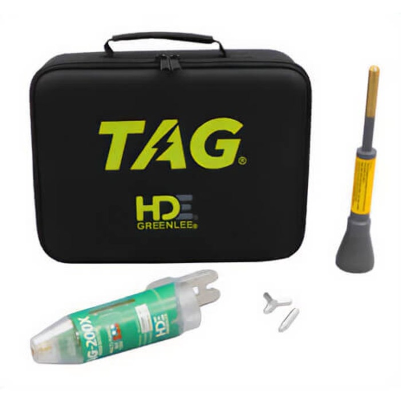 Greenlee T200XMR-0412/K01 Tag Contact Voltage Detector Multi-Range, 4/12KV, Kit