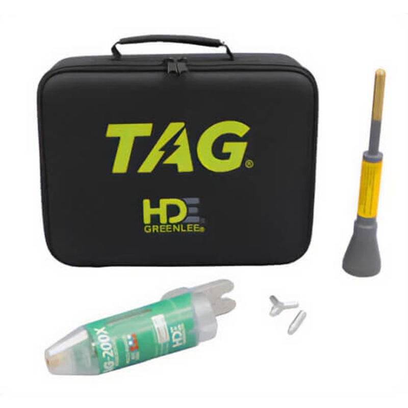 Greenlee T200XMR-0435/K01 Tag Contact Voltage Detector Multi-Range, 4/35KV, Kit