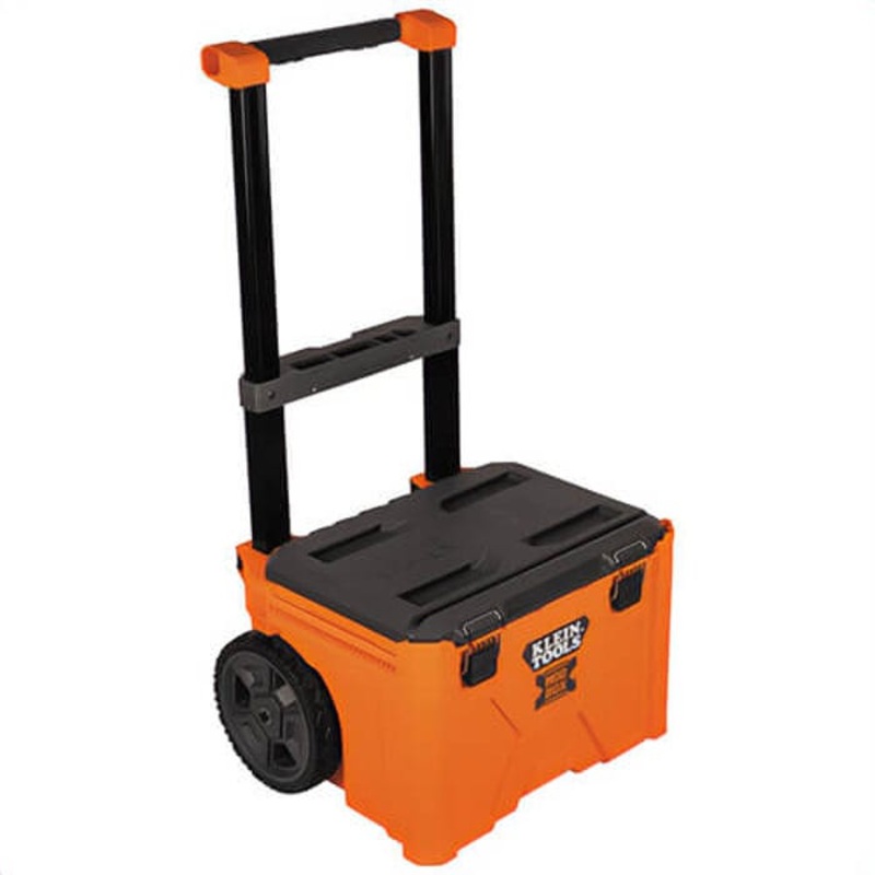Klein 54802MB MODbox Rolling Toolbox, 10 in Solid Rubber Wheel